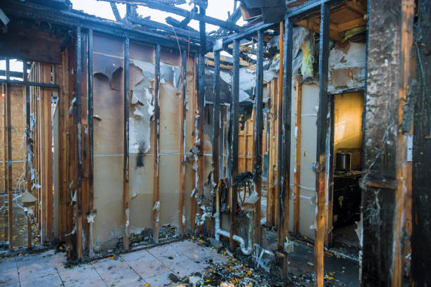 Professional Emergency Fire Cleanup technician working in Rushville, NE